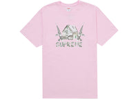 Supreme Origami Tee Light Pink