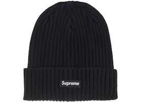 Supreme Overdyed Beanie (SS25) Black - vue 360