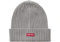 Supreme Overdyed Beanie (SS26) Heather Grey
