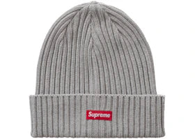 Supreme Overdyed Beanie (SS26) Heather Grey