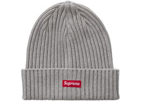 Supreme Overdyed Beanie (SS26) Heather Grey
