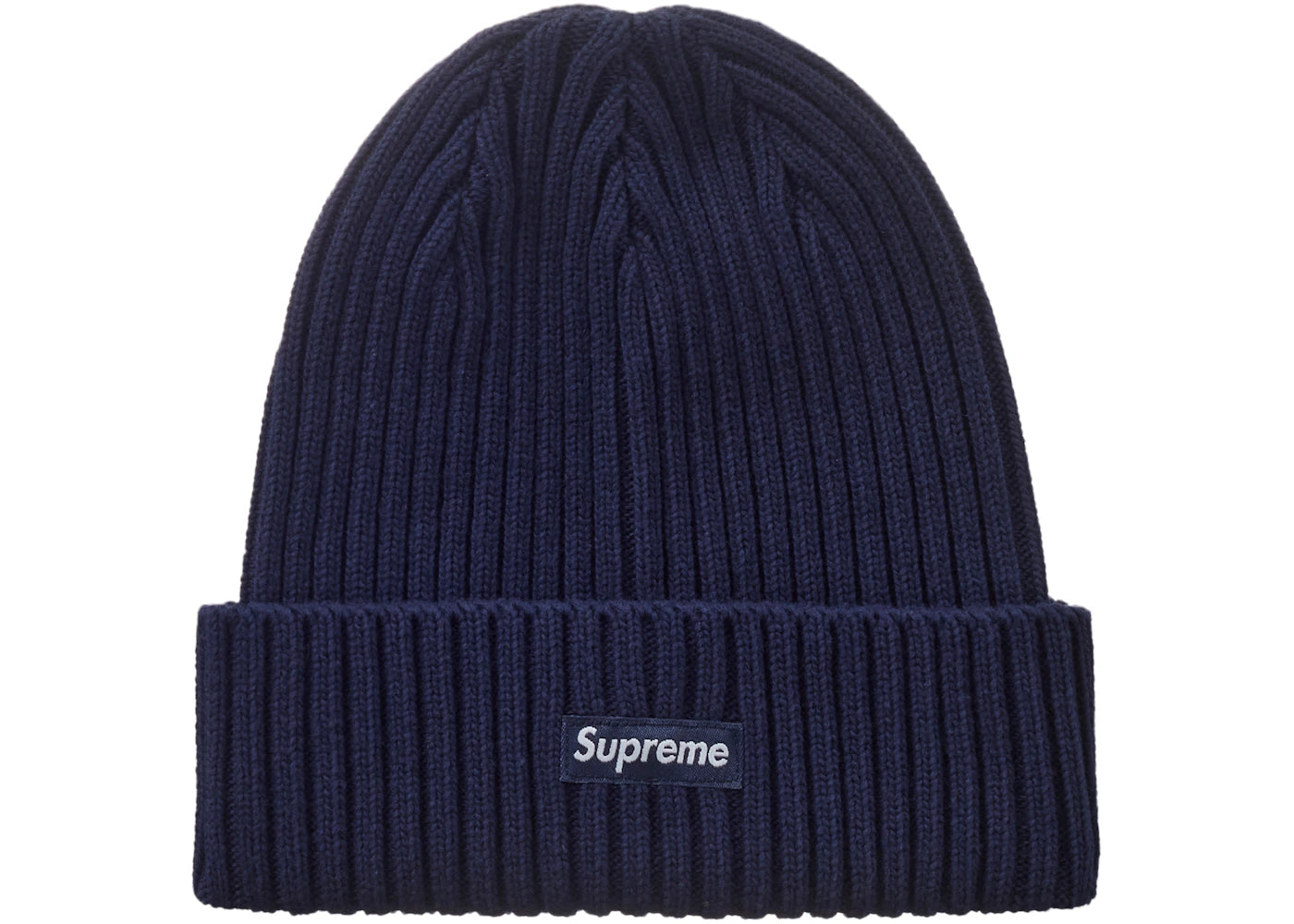 Supreme Overdyed Beanie (SS26) Navy - vue 360