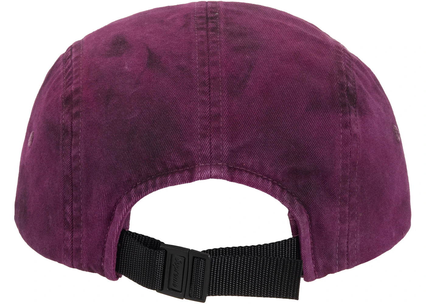 Supreme Overdyed Camp Cap Maroon - vue secondaire B