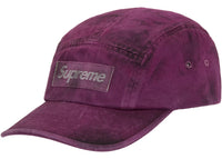 Supreme Overdyed Camp Cap Maroon