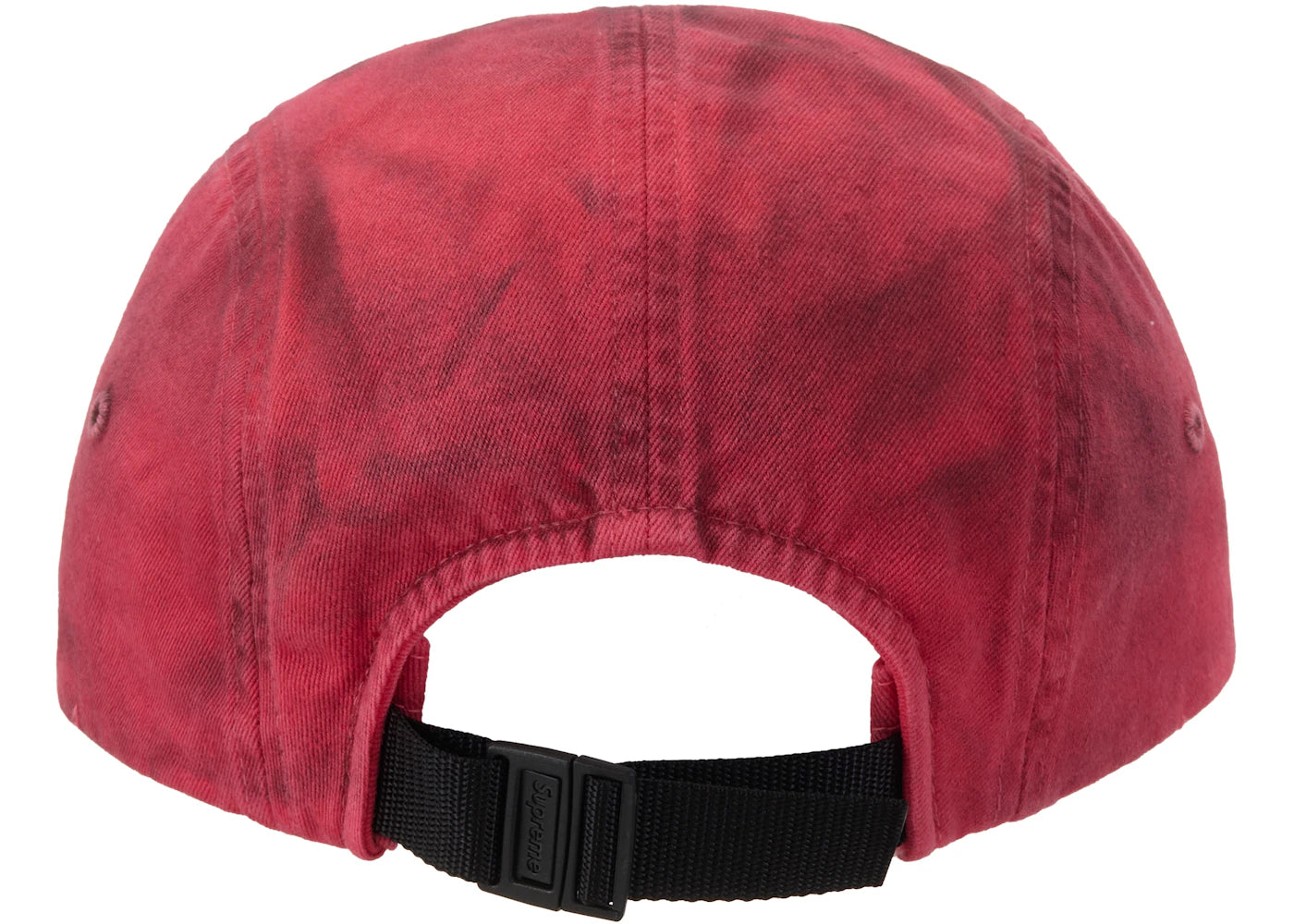 Supreme Overdyed Camp Cap Red - vue secondaire B