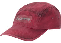 Supreme Overdyed Camp Cap Red