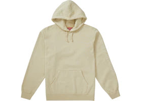 Supreme Overdyed Hooded Sweatshirt Natural