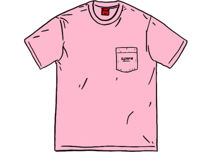 Supreme Overdyed Pocket Tee (SS20) Pink - product view 2