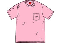 Supreme Overdyed Pocket Tee (SS20) Pink