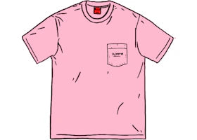 Supreme Overdyed Pocket Tee (SS20) Pink