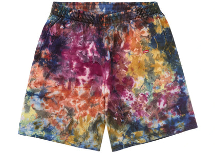 Supreme Overdyed Small Box Sweatshort Multicolor - authentic Supreme product