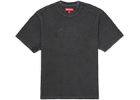 Supreme Overprint S/S Top Black