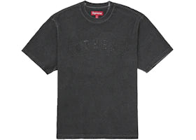 Supreme Overprint S/S Top Black