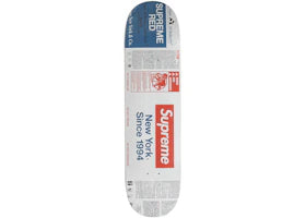 Supreme Paint Skateboard Deck White - vue 360