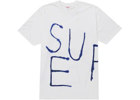 Supreme Painted Tee White - authentic Supreme product