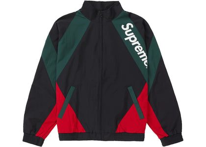 Supreme Paneled Track Jacket Black - apparel view 2