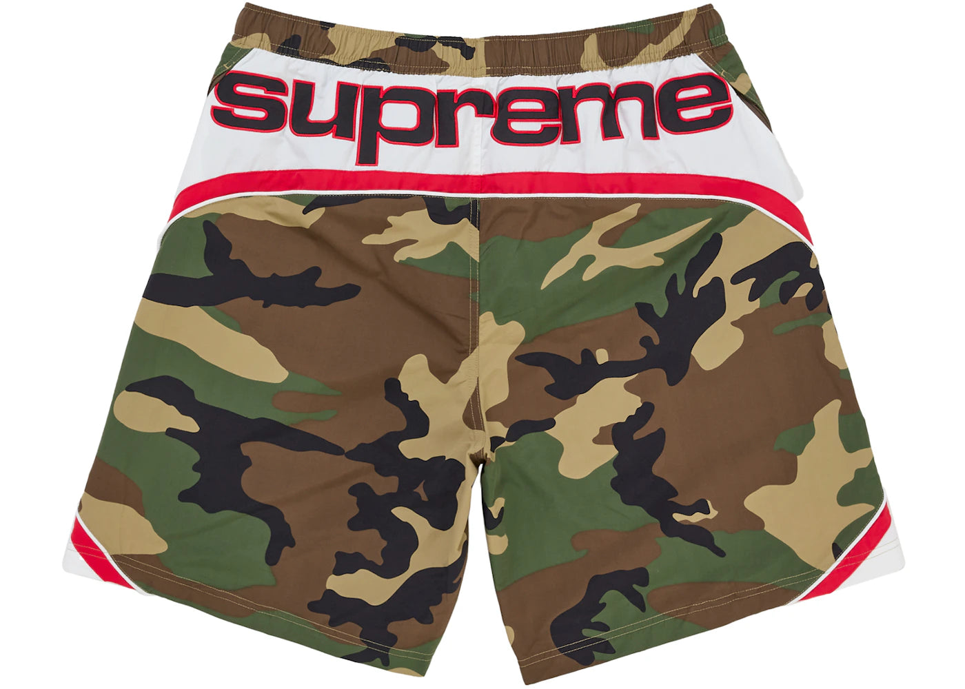 Supreme Paneled Water Short Woodland Camo - vue secondaire B