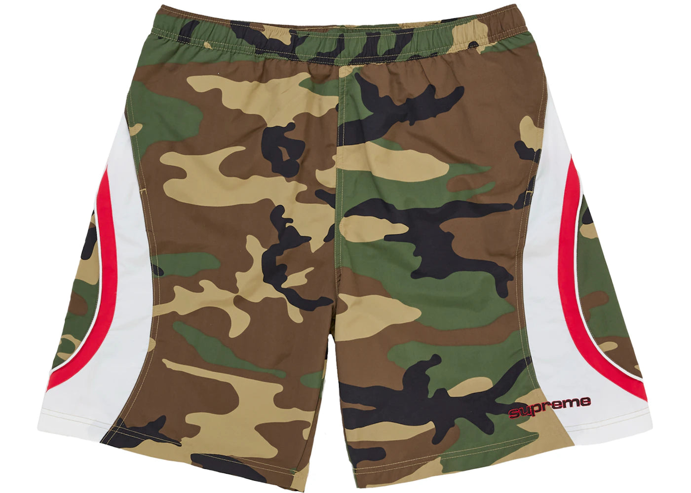 Supreme Paneled Water Short Woodland Camo - vue secondaire A
