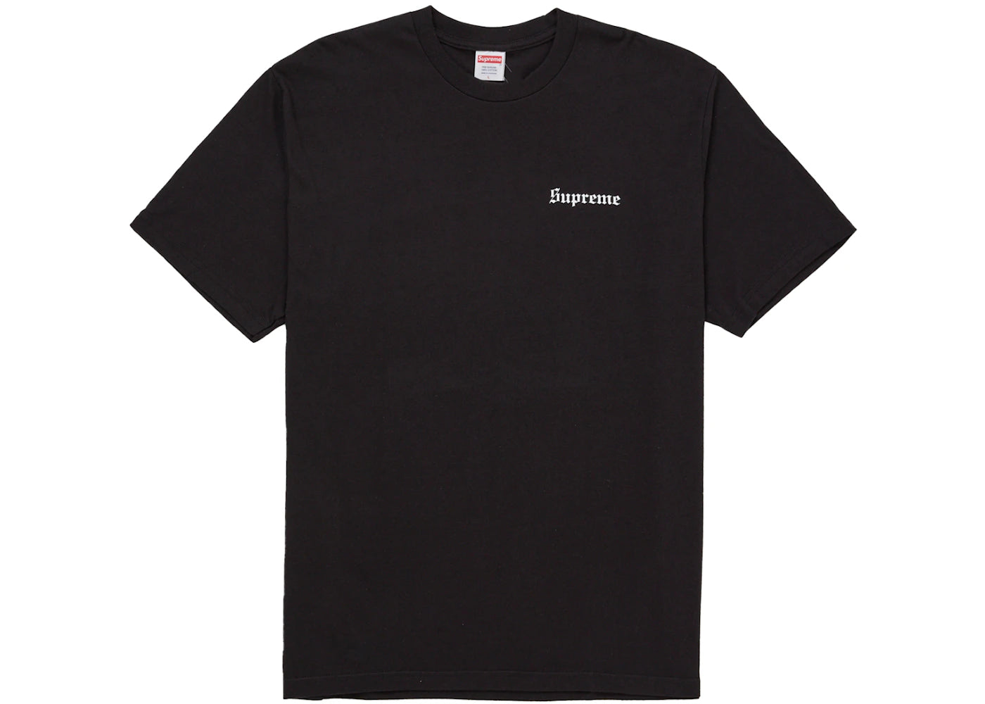 Supreme Paris Is Burning Tee Black - vue secondaire A