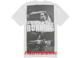 Supreme Paris Is Burning Tee White