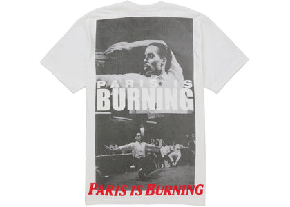 Supreme Paris Is Burning Tee White - product view 2