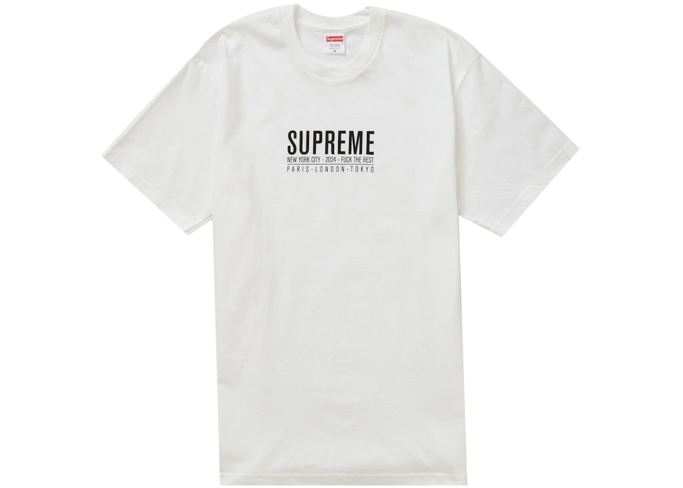 Supreme Paris Tee White - vue 360