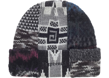 Supreme Patchwork Beanie Grey - product view 2