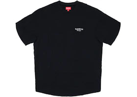 Supreme Patchwork Pique Tee Black - authentic Supreme product