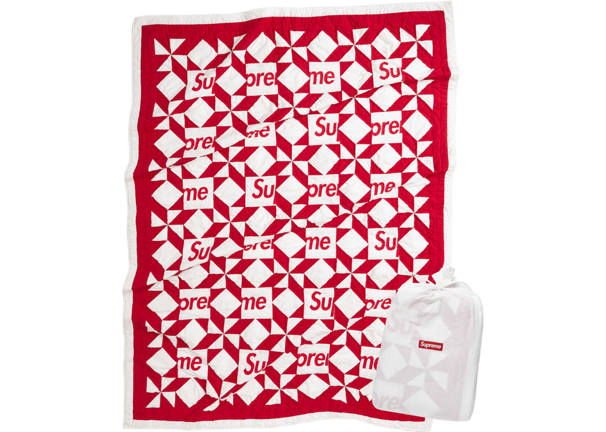 Supreme Patchwork Quilt Red - vue secondaire B