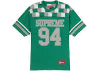 Supreme Patchwork Yoke Football Top Green