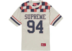 Supreme Patchwork Yoke Football Top Stone - vue secondaire A