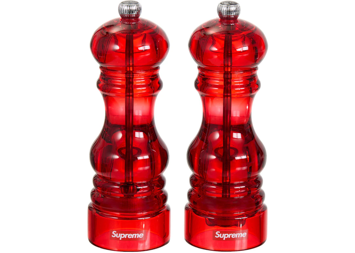 Supreme Peugeot Salt Pepper Mill Set of 2 Red - vue 360