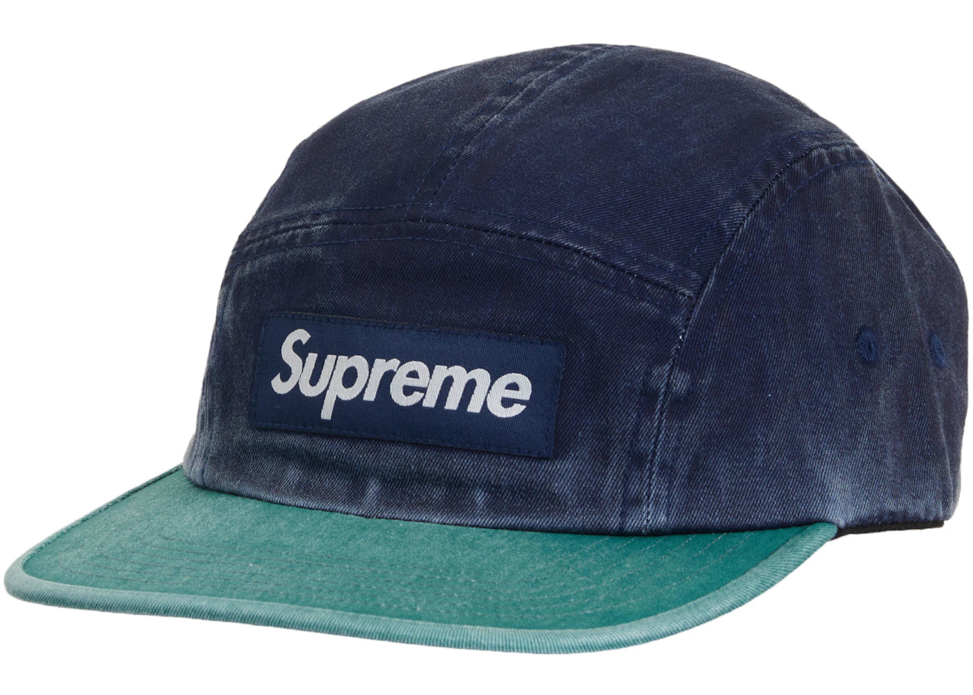 Supreme Pigment 2-Tone Camp Cap Navy - vue secondaire A
