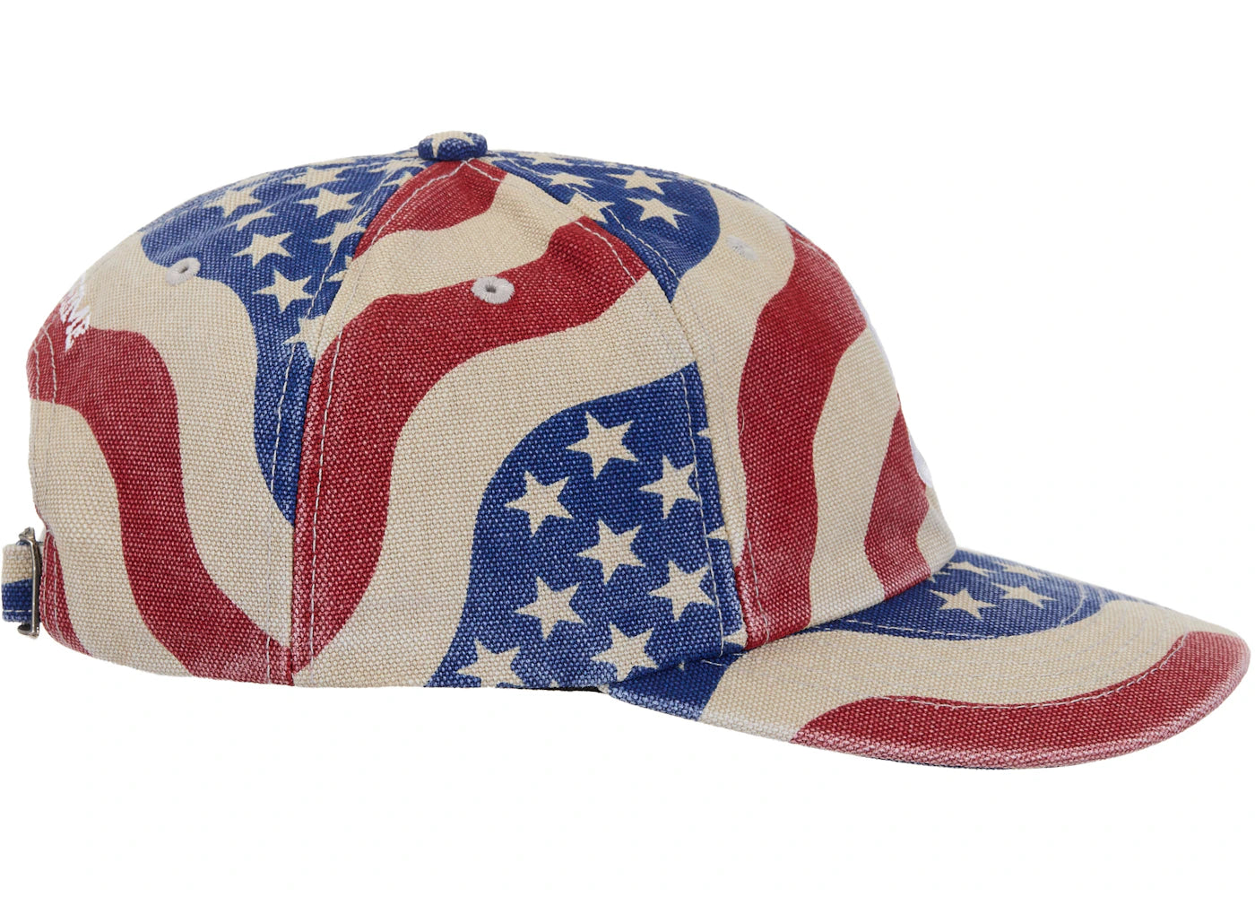 Supreme Pigment Coated S Logo 6-Panel Cap (SS26) Flag - vue secondaire B