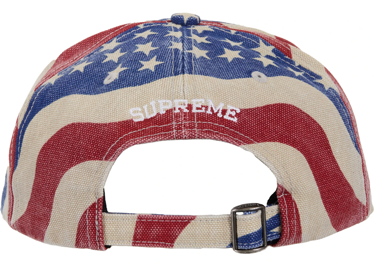 Supreme Pigment Coated S Logo 6-Panel Cap (SS26) Flag - vue secondaire B
