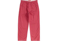 Supreme Pin Up Chino Pant (SS21) Cardinal