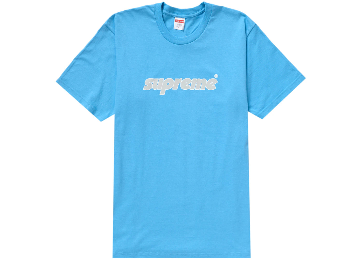Supreme Pinline Tee Bright Blue - vue 360