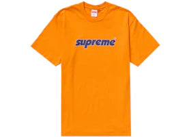Supreme Pinline Tee Orange - vue 360