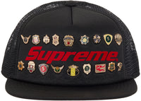 Supreme Pins Mesh Back 5-Panel Black