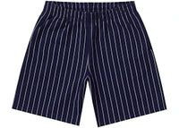 Supreme Pinstripe Sweatshort Navy