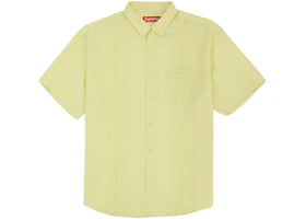 Supreme Pintuck S/S Shirt Lime - vue 360