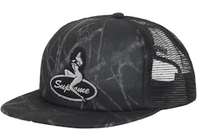 Supreme Pinup Mesh Back 5-Panel Black Camo - vue 360