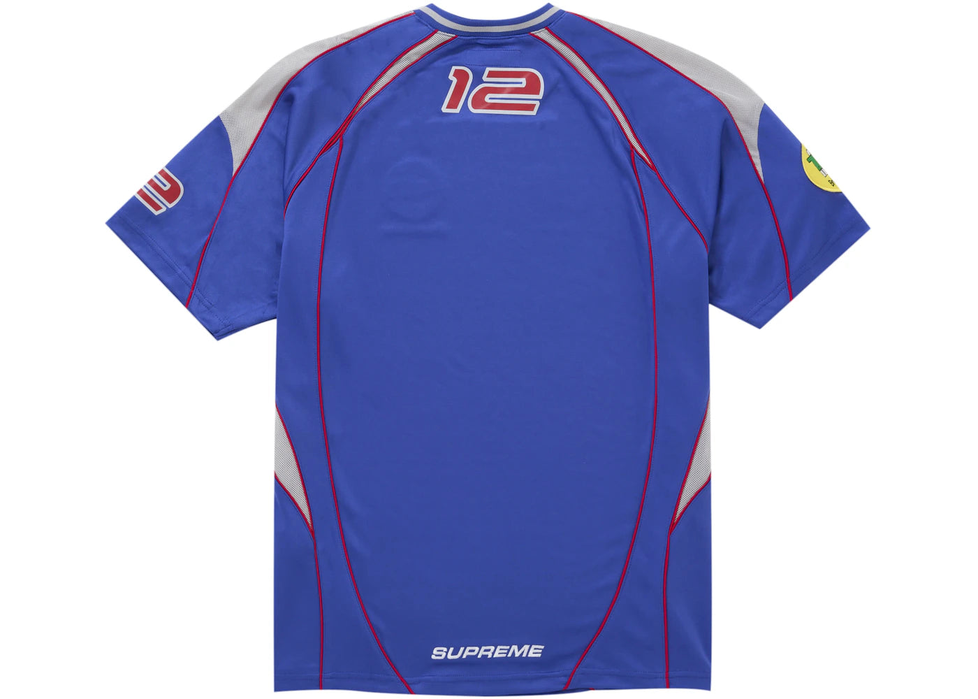 Supreme Piping Soccer Jersey Blue - vue secondaire B