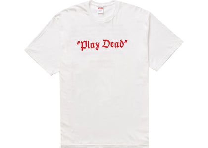Supreme “Play Dead” Tee White - authentic Supreme product