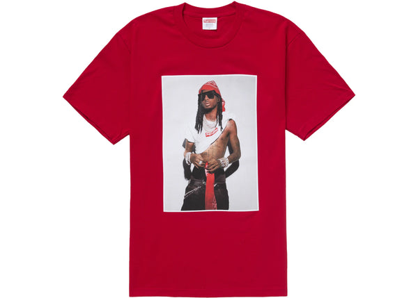 Supreme Playboi Carti Tee Red sneakers - authentic Supreme shoes