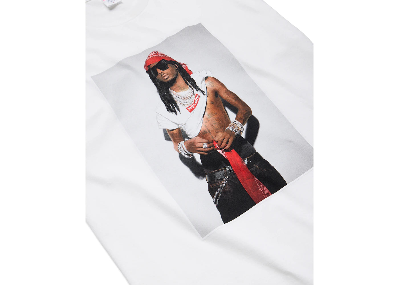 Supreme Playboi Carti Tee White - vue secondaire A