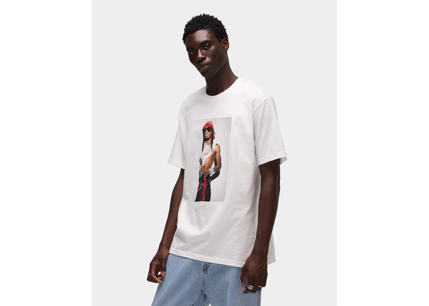 Supreme Playboi Carti Tee White - vue secondaire B