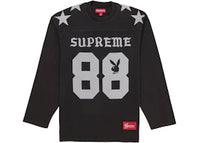 Supreme Playboy L/S Football Top Black