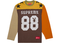 Supreme Playboy L/S Football Top Brown