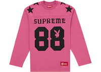Supreme Playboy L/S Football Top Pink